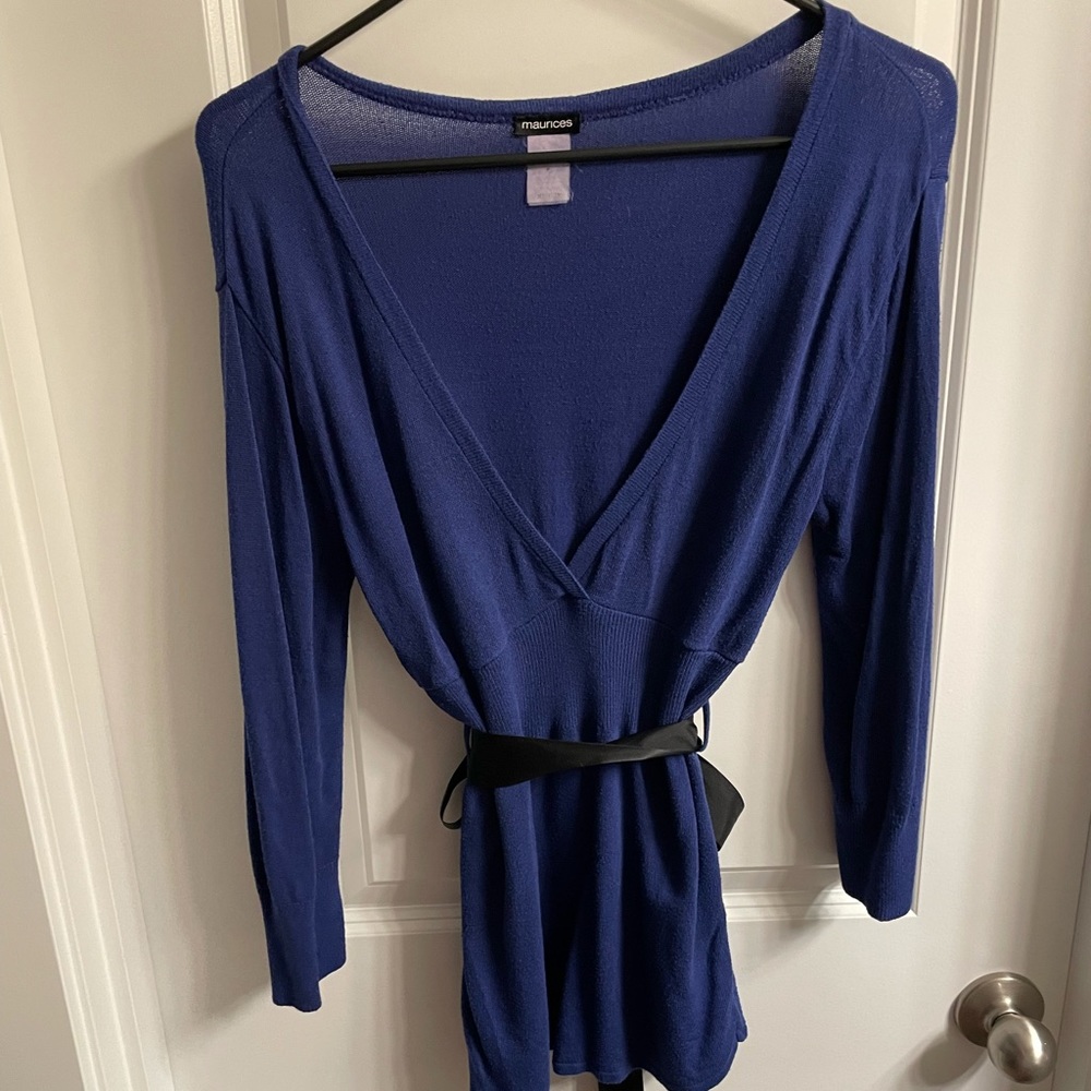 Maurices tie waist top